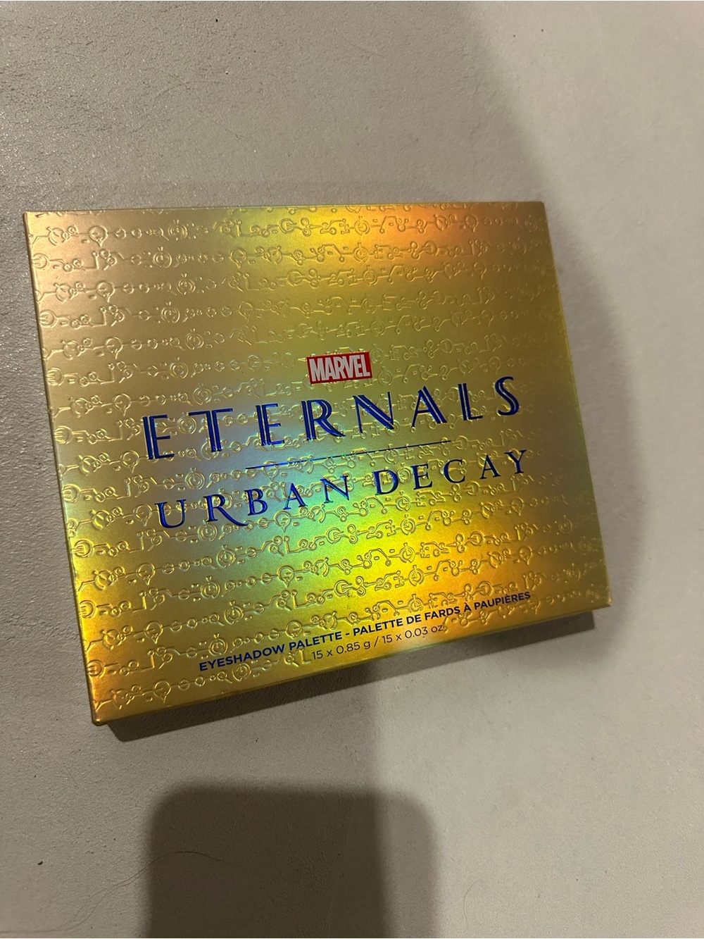 Urban Decay Gold Holographic Eternals Eyeshadow Palette